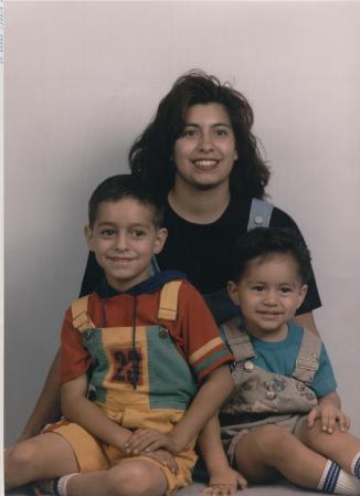The 3 of us in 1995