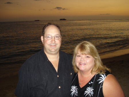 Me and hubby in Hawaii