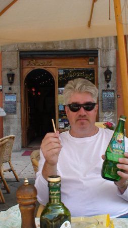 Lunch in Verona Italy,2007