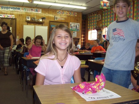 Fortune's First day of 5th grade