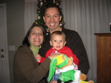 Teresa, Brendon, Ellie Christmas 2007