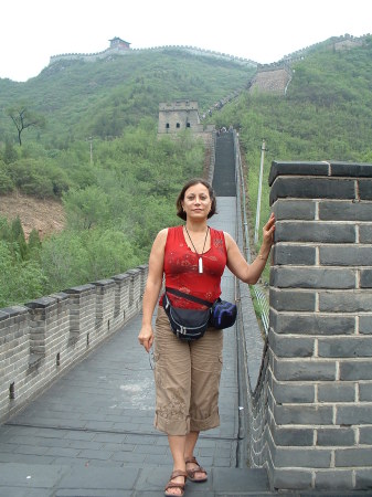 visit to the great wall in beijing