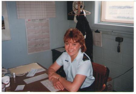 me at CFB Edmonton, Supply Maintenance 1990