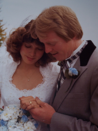 Our wedding day 10/10/1981