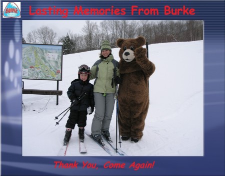 burke ski trip