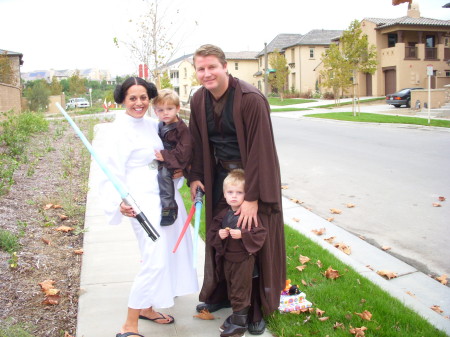 Halloween  07...The Star Wars family1