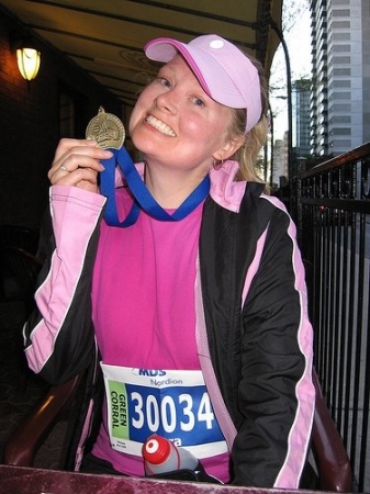 2009 my daughter half marathon