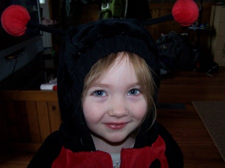 Grace, Halloween '07, age 2