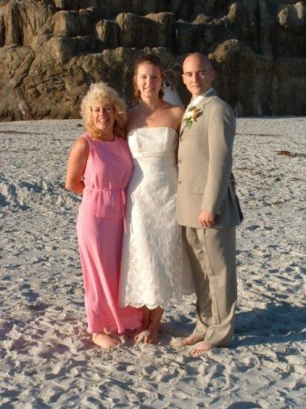 Wedding on the Beach in Carmel