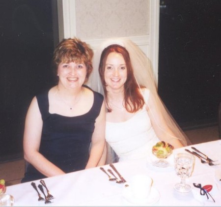 At Sue's Wedding - May 26, 2002
