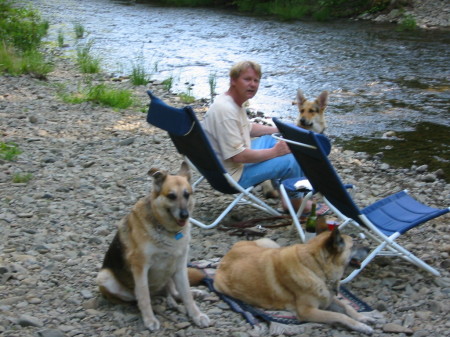 camping with my buddies