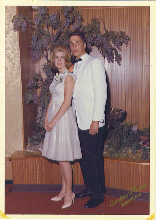 Lester and I at Wantagh High 1963 Senior ball