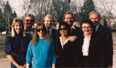 Thompson family 1986