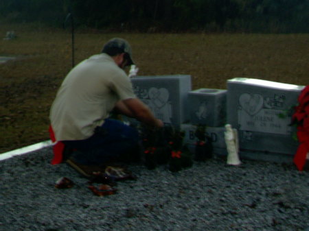 Buddys Dad's grave