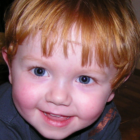 My Handsome red-head!