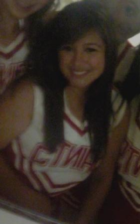 Sabrina In Her SMHS Cheer Uniform(: