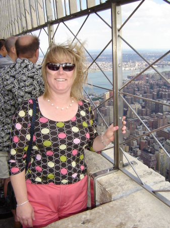 On top of Empire State Bldg