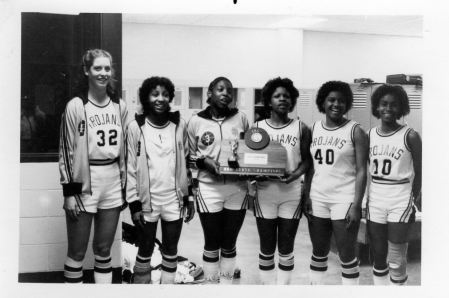 THS girls 1982 basketball team.