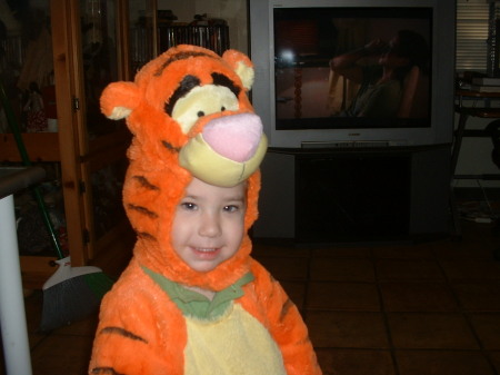 Sawyer - my 2 year old, on halloween 2007