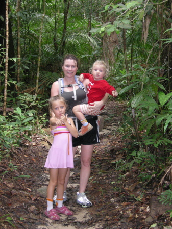 jungle hike in langkawi- 2007