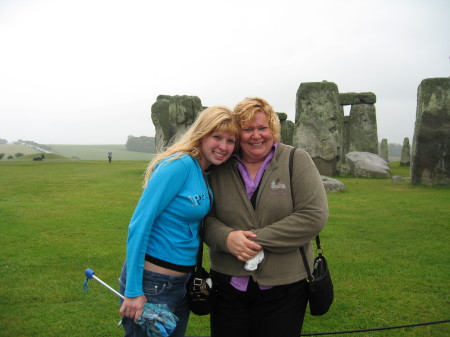 cold and wet at Stone Henge June 2007