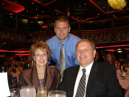 me with parents on a cruise