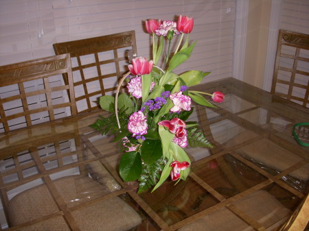flowers for my hubby