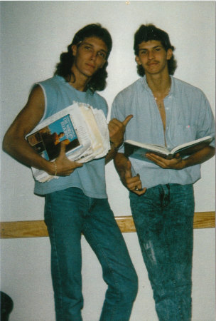 SKI AND BRET 1988