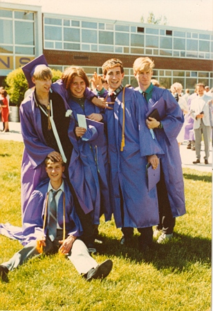 After HS graduation (1989).