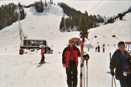 me at Squaw Valley near Tahoe