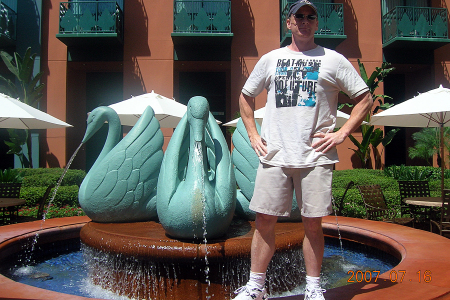 At The Swan Resort, Walt Disney World