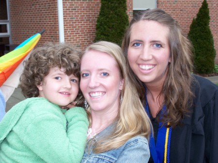 My daughter and stepdaughters (Spring 2007)