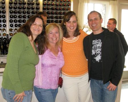 Toni, Gail, Cindy, Bill Wine Tasting Mar 29, 08
