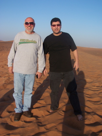 Eyad and Fred in Middle East