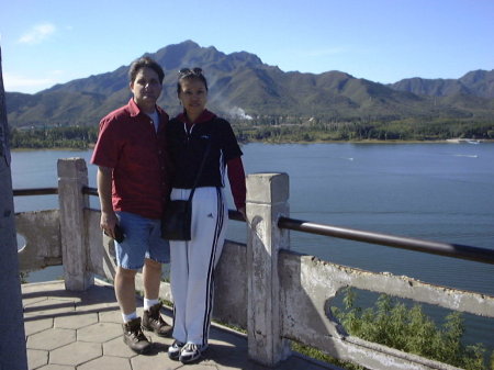 at the lake north of Beijing