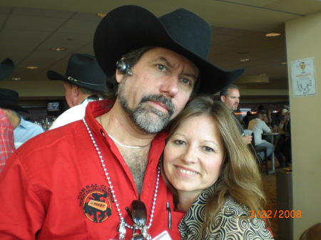 Michael and me at the Rodeo