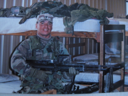 Larry during OPERATION NOBLE EAGLE 2001