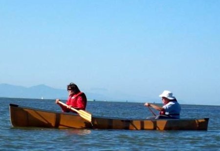 Paddling w. Gerry 'round Westham Island!