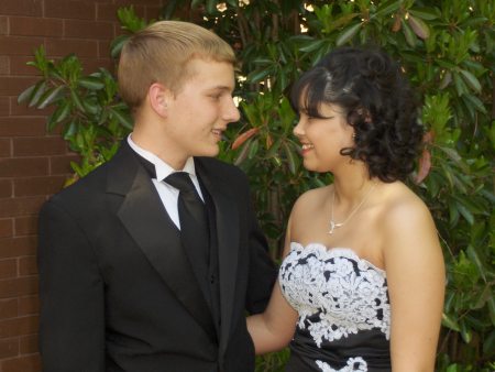 Cody and his prom date