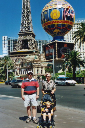 Vegas with my Mom, September 2004