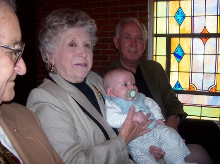 Grandma and Harrison, Easter 2008