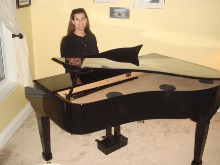 Sonya's new piano