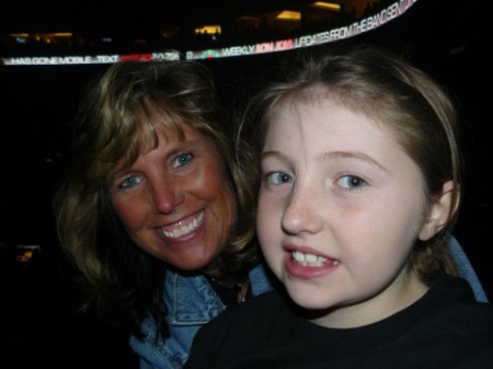 Momma and Maddy at Bon Jovi