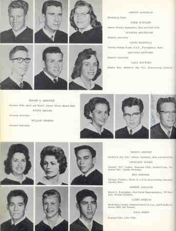 Janet Irion's album, GRANT UNION HIGH SCHOOL 1961