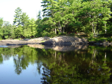 Camping spot in Orillia, ON