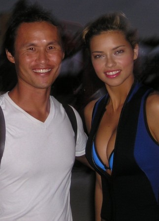 adriana lima & klenke south beach commercial