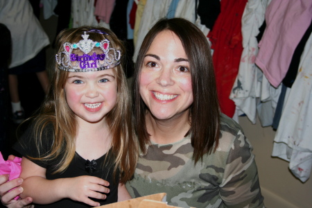 Mya & I - 3rd birthday party