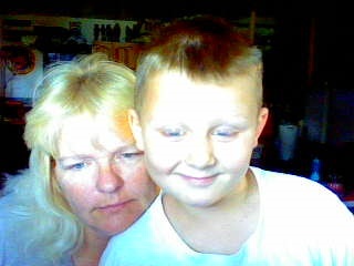 my oldest grandson bubby and me