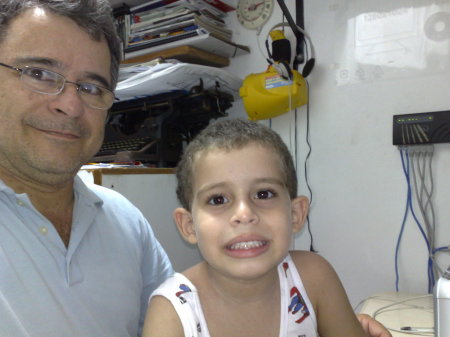that's me and João Pedro, my 6year old kid