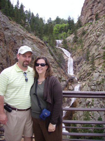 Mylora and I at 7 Falls